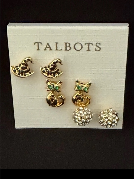 Talbots Jewelry - Talbots Halloween Stud Earring Set of Three